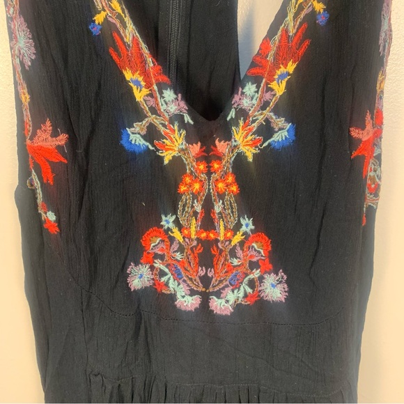 Free People Amalfi One Piece Wide Leg Embroidered Jumpsuit - Picture 12 of 13